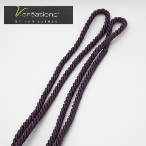 Embrasse à rideaux classique lien torsadé et pompon