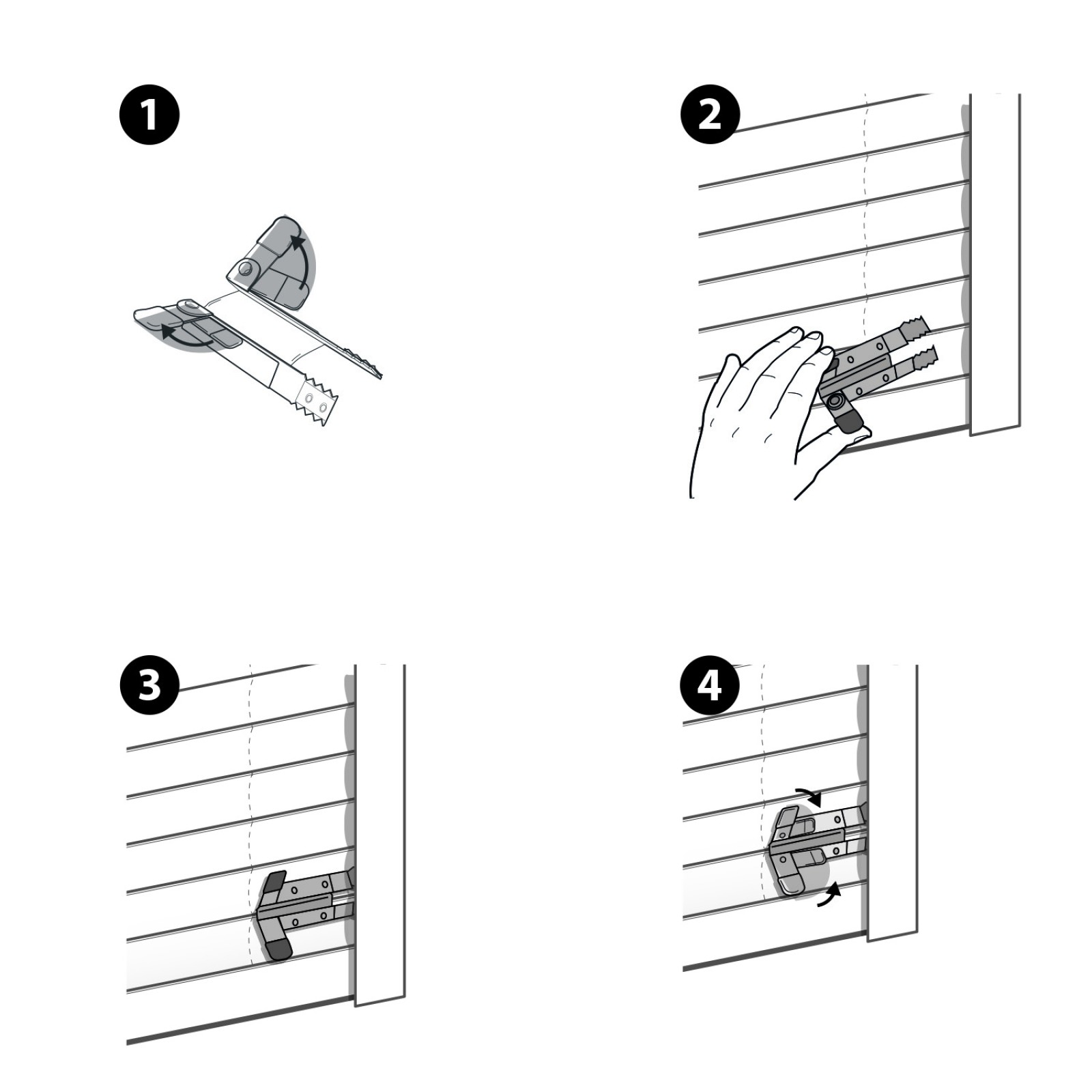 Comment utiliser ses pinces de verrouillage pour volet roulant 