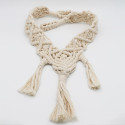 Embrasse à rideaux lien macramé Gioia - V. Créations