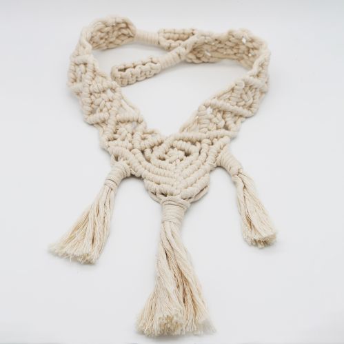 Embrasse à rideaux lien macramé Gioia - V. Créations