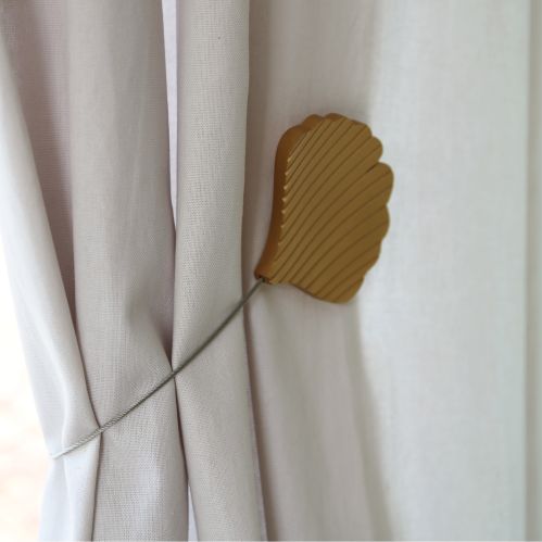 Embrasse à rideaux aimantée Ginko - V. Créations