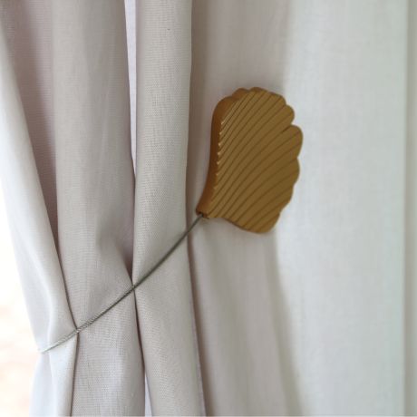 Embrasse à rideaux aimantée Ginko - V. Créations