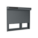 Volet roulant solaire Somfy gris anthracite