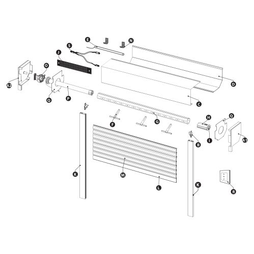 Volet roulant aluminium recoupable avec motorisation somfy solaire