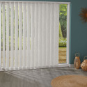 Lamelles 89mm motif Duncan blanc pour store californien