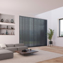 Lot de 5 lamelles verticales 89mm luxe sans chainette pour store californien