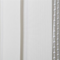 Zoom tissu lamelles Screen blanc sans chainette pour store californien