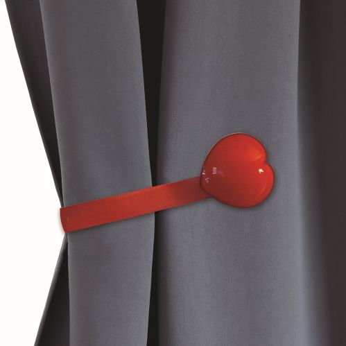 Embrasse à rideaux aimantée Coeur Valentine - V. Créations