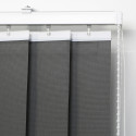 Lot de 5 lamelles verticales 89mm Screen sans chainette pour store californien