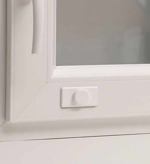 Lot de 2 aimants pour barre de lestage de store