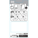Lot de 2 aimants pour barre de lestage de store enrouleur