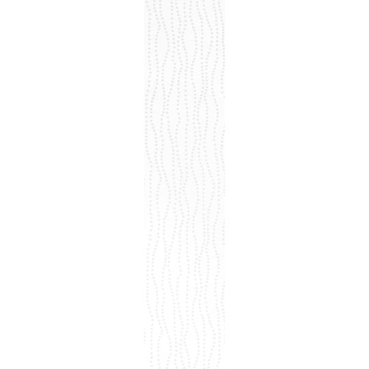 Lamelles verticales 89mm voile perle blanc pour store californien