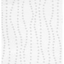Zoom lamelle verticale 89mm voile perle blanc pour store californien