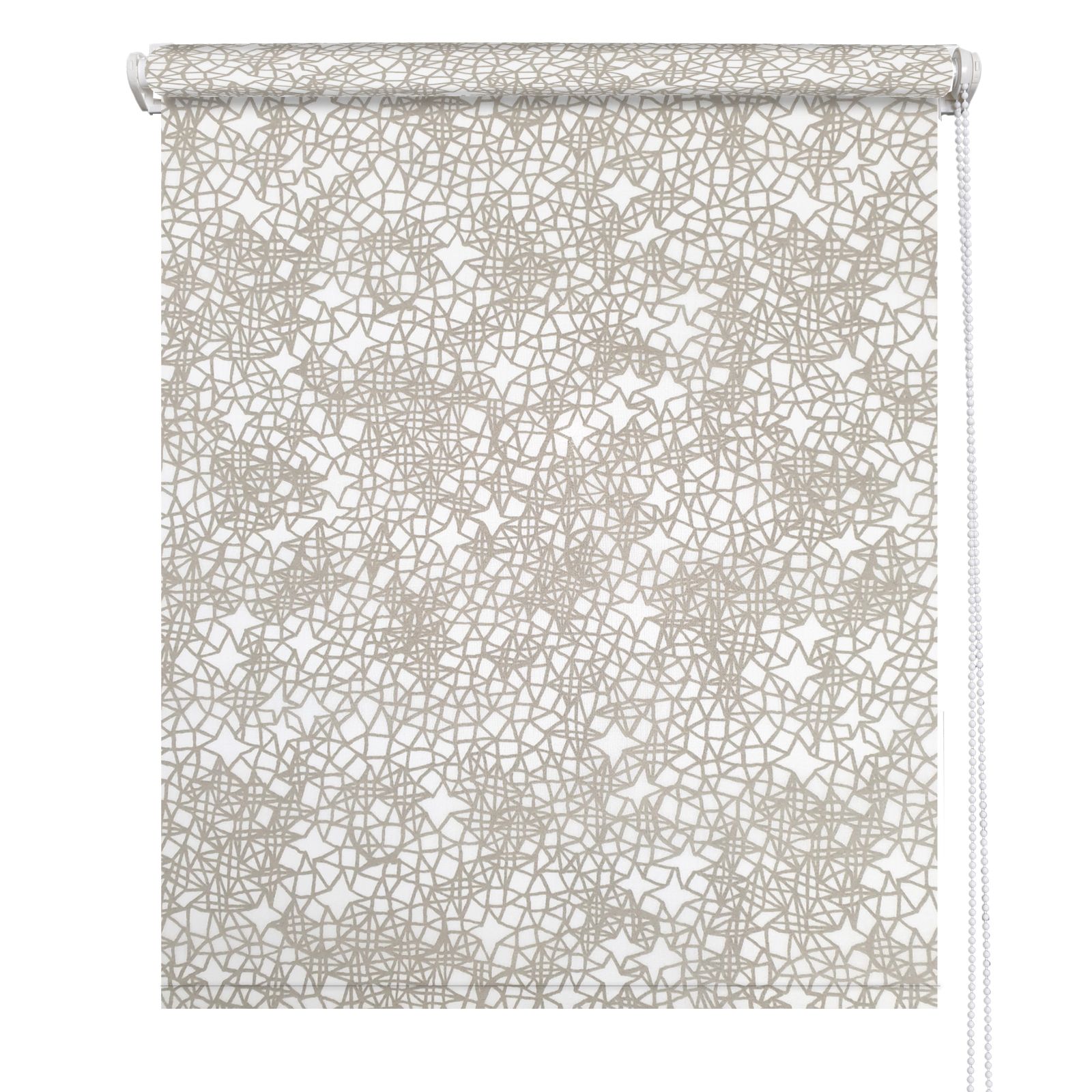 Store enrouleur tamisant motif stella detouré