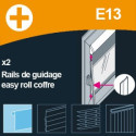 E13 : Profil mural  EasyRoll BLANC