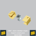 Support complet jaune pour venitien vinyle 25mm
