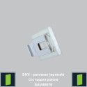 2 clics support plafond pour panneau japonais