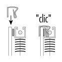 V9 : Fixation Magic Clic pour fenêtre Alu