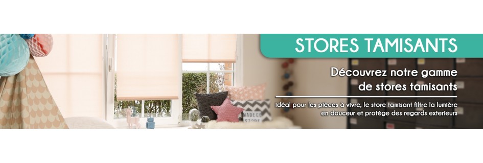 Stores enrouleurs tamisant easy